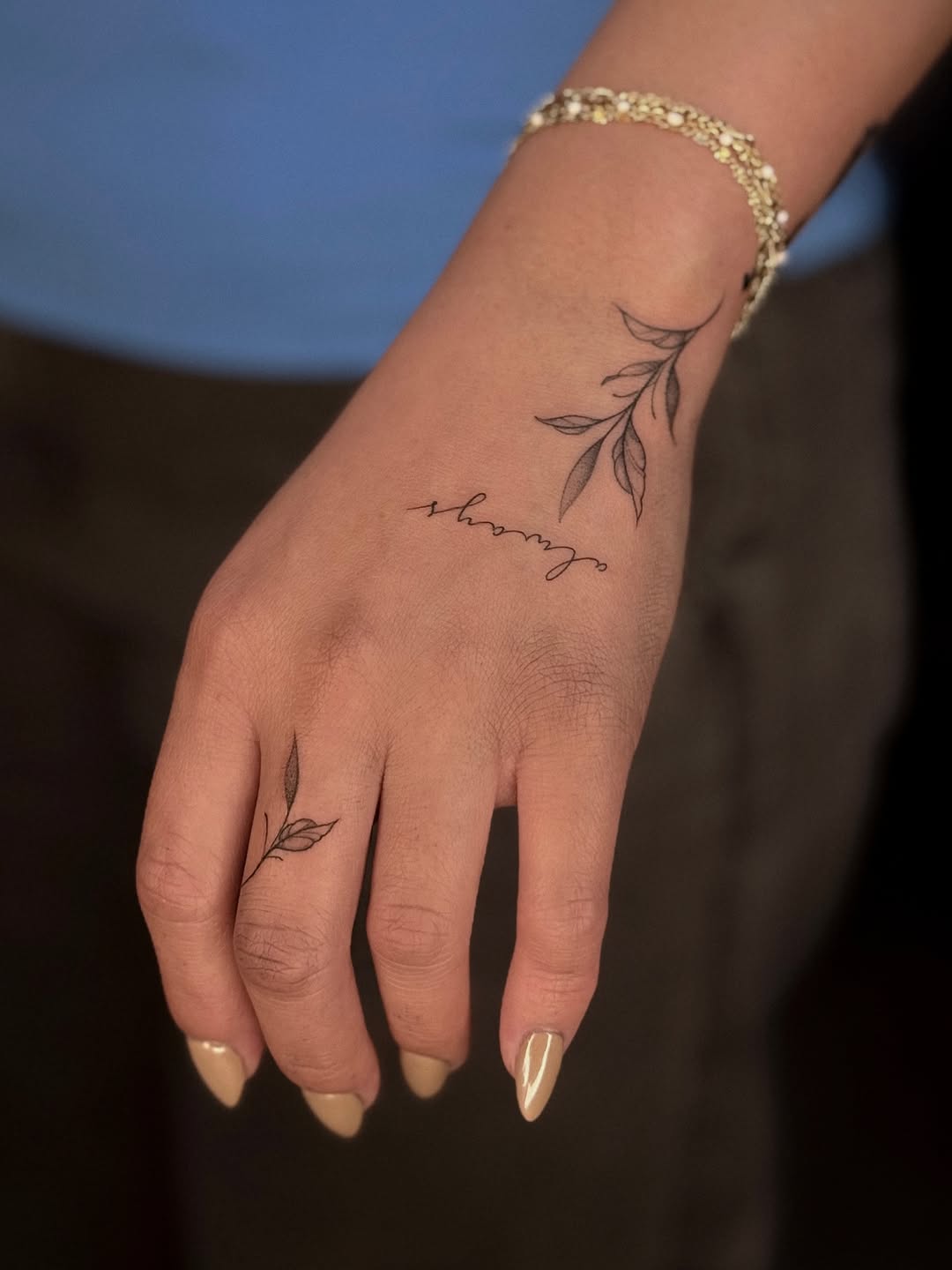 Tattoo by @yourdarkstory — fine_line, lettering_script