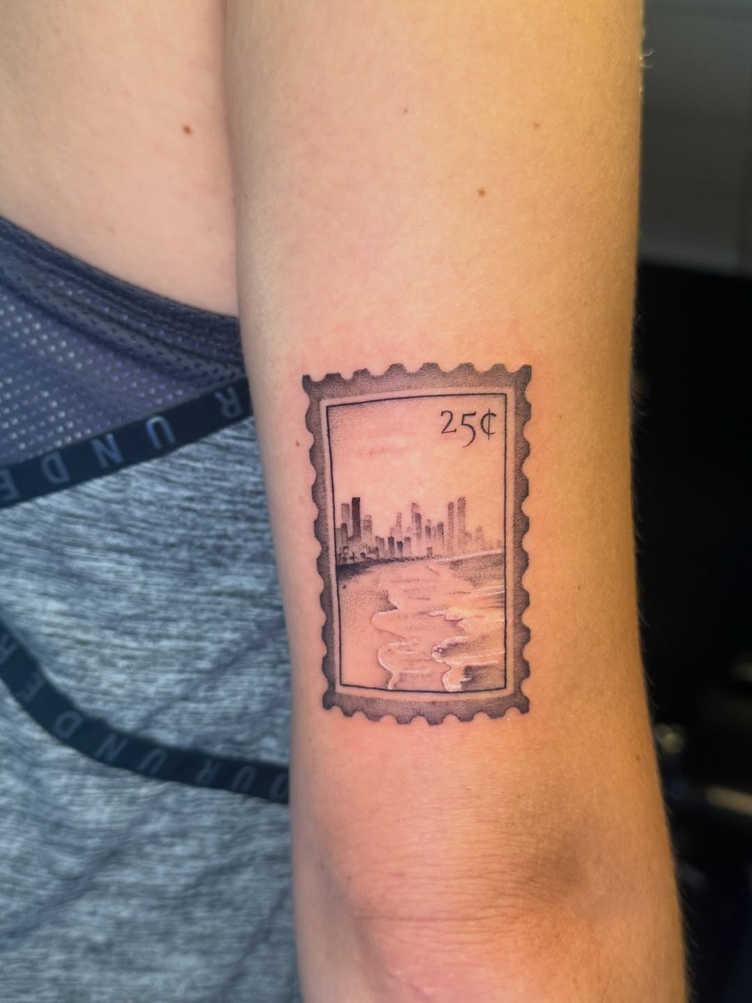 Tattoo by @taylor.inks — illustrative, black_and_grey