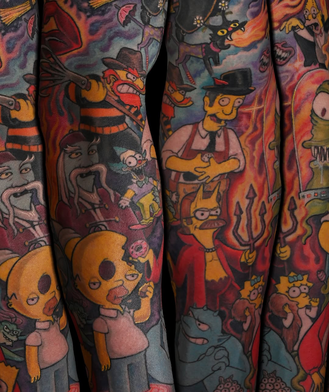 Tattoo by @brettherman — new_school, anime