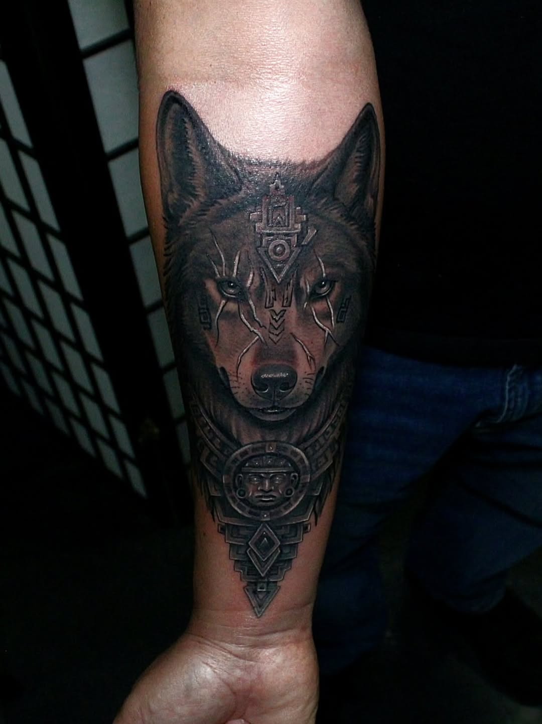 Tattoo by @creaturesink — realism, black_and_grey