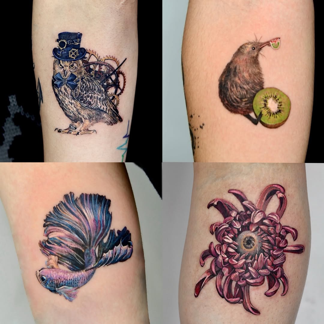 Tattoo by @yeonjae_tattoo — realism, steampunk
