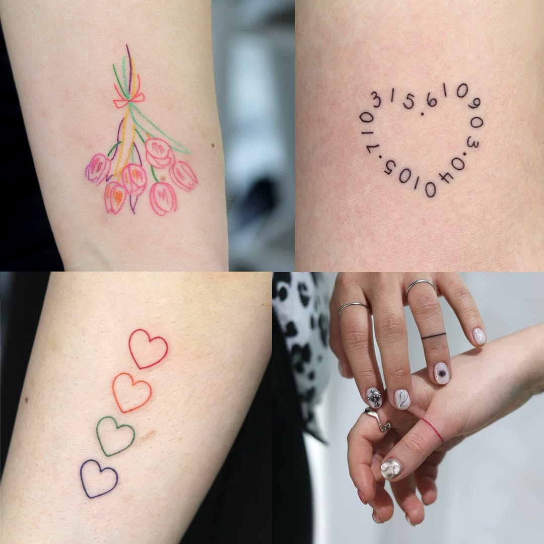 Tattoo by @yeonjae_tattoo — fine_line, minimalist