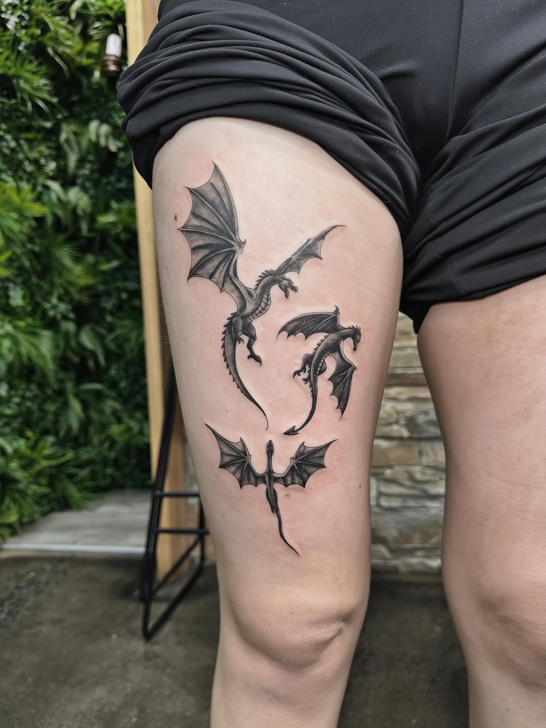 Tattoo by @juzzytatts — black_and_grey, realism