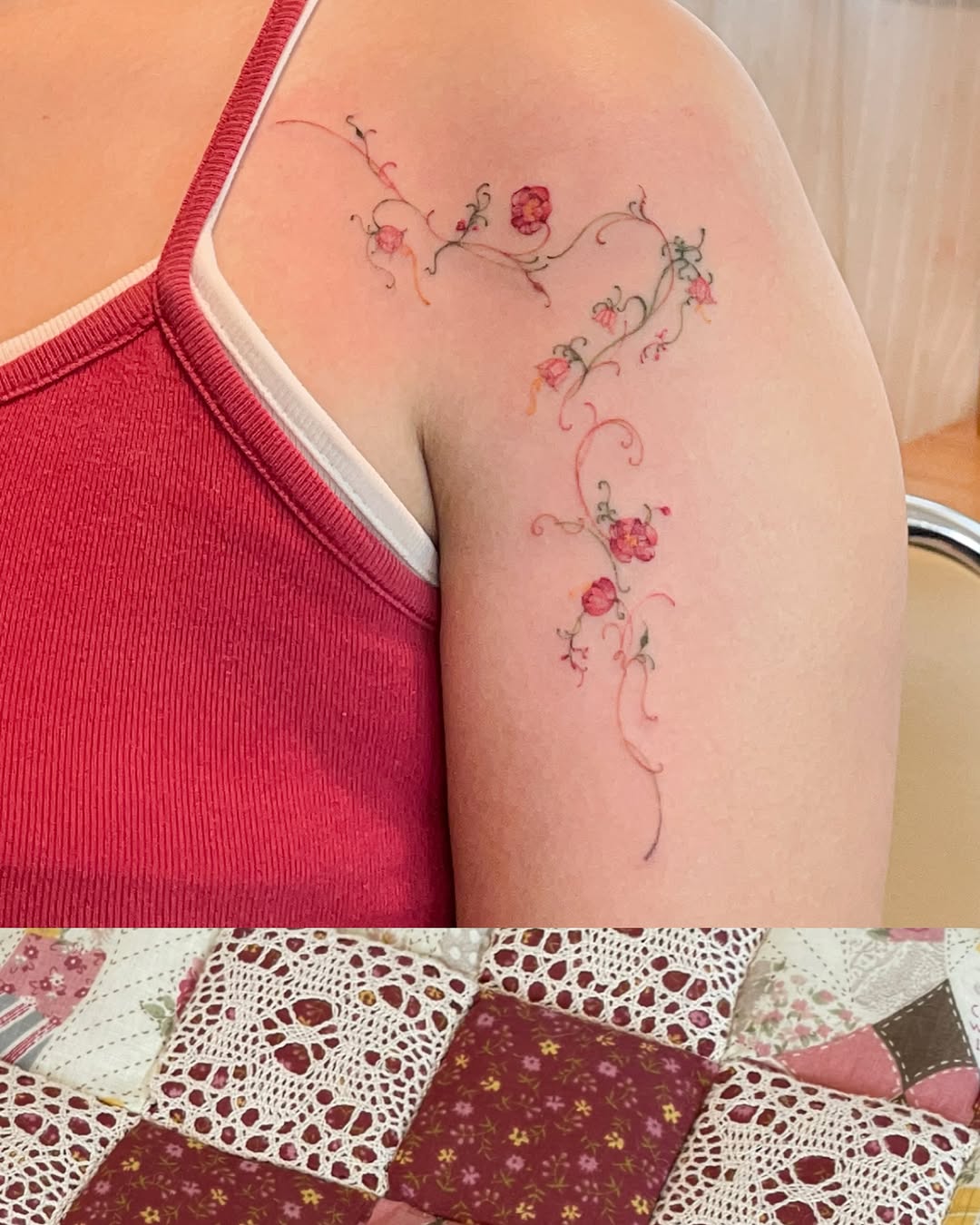Tattoo by @ablue.tatt — fine_line, watercolor