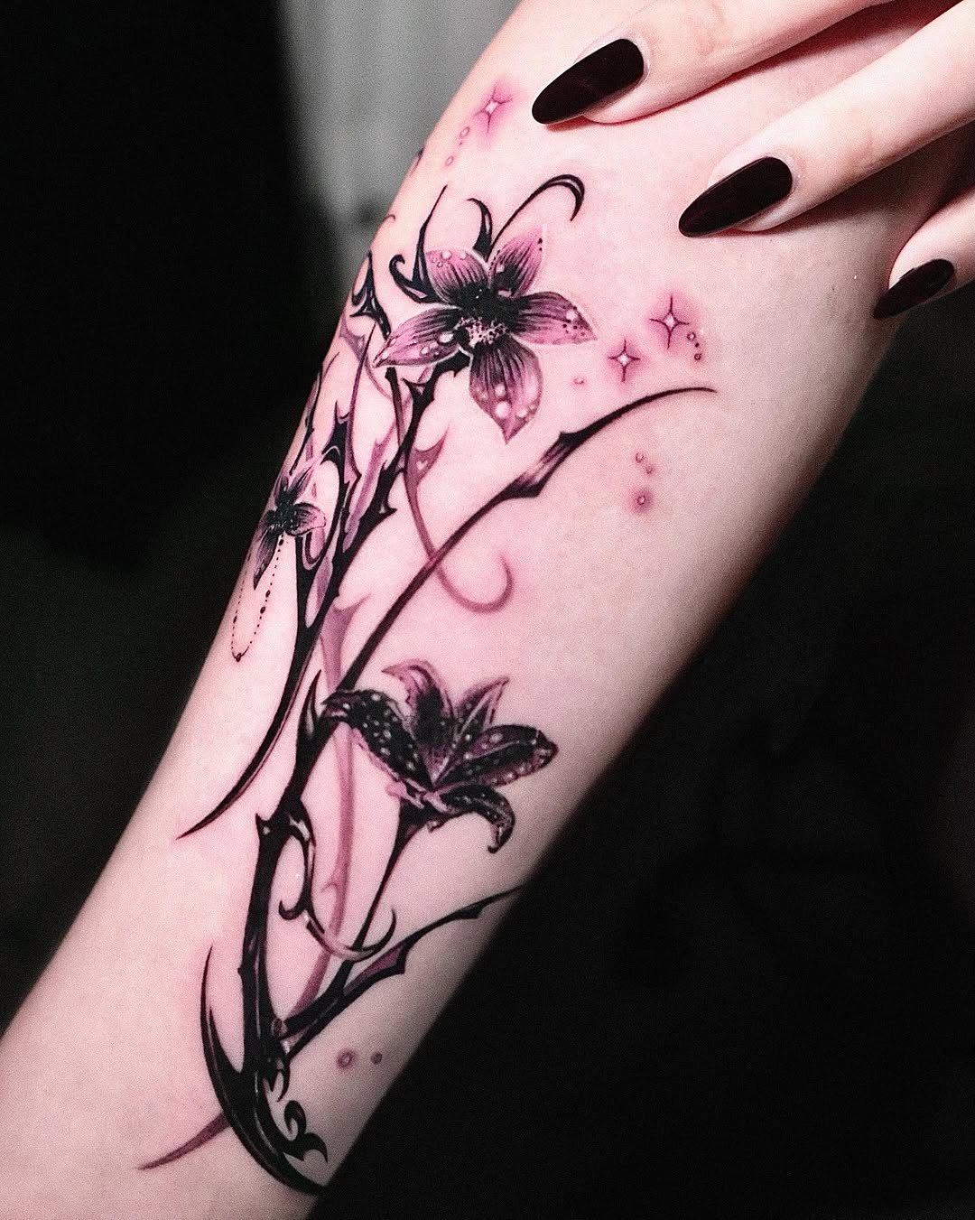 Tattoo by @yoda_ink β fine_line, black_and_grey