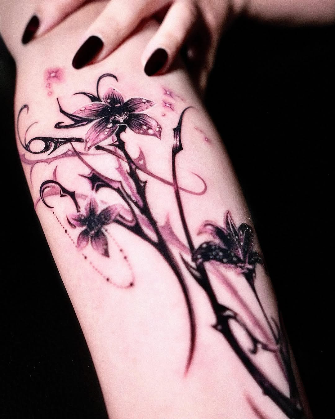 Tattoo by @yoda_ink β fine_line, black_and_grey