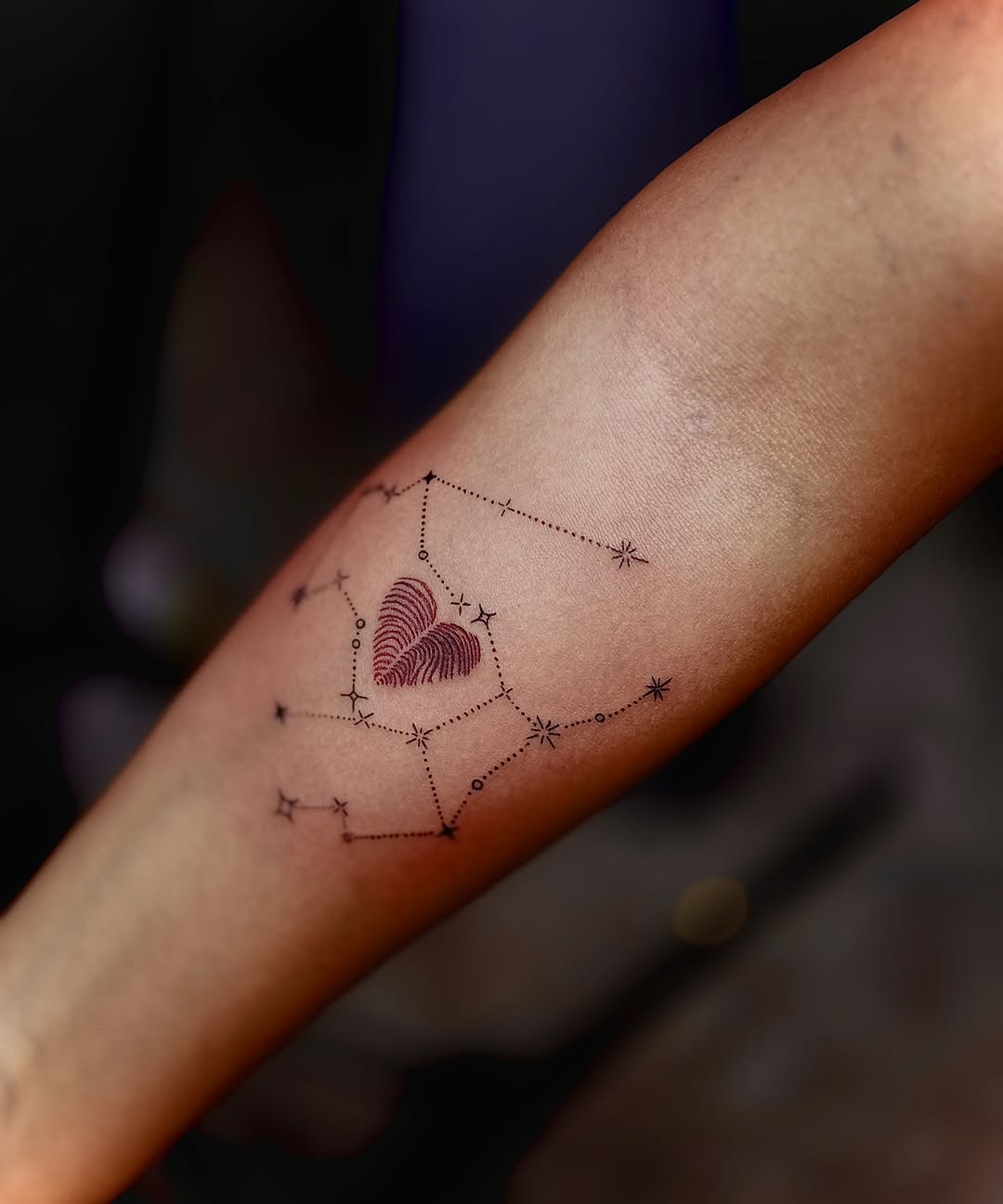 Tattoo by @monk_tattooart — fine_line, dotwork