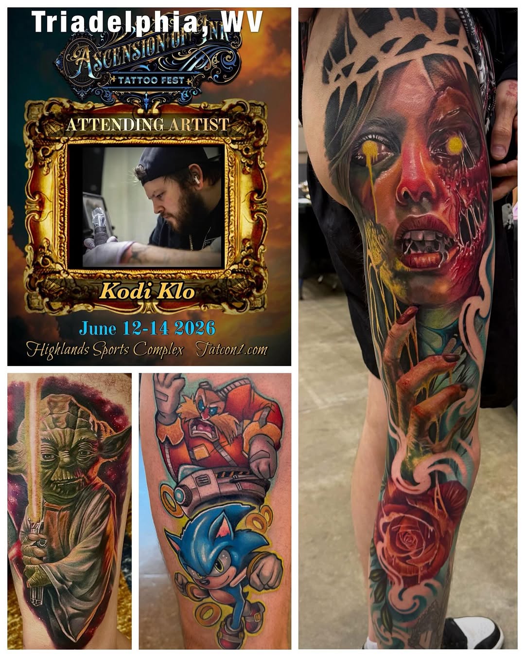 Tattoo by @kodiklotattoos — realism, dark_realism