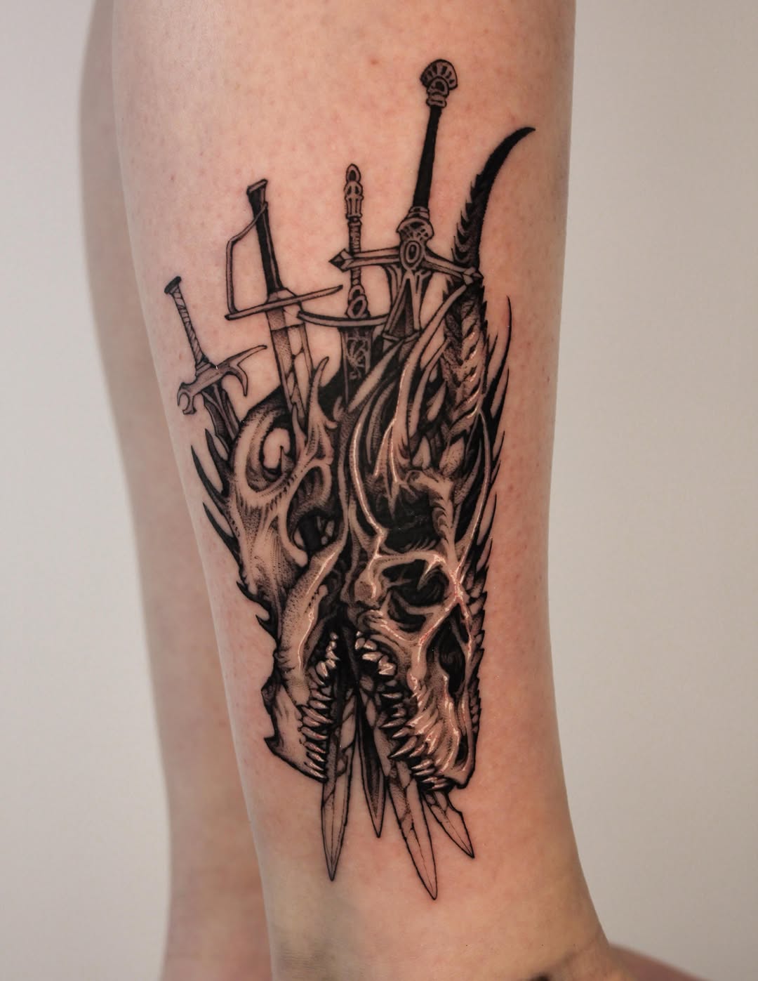 Tattoo by @wooleh__ — dark_realism