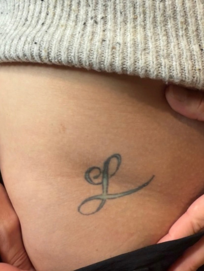 Tattoo by @shebeauty_bar — lettering_script, fine_line