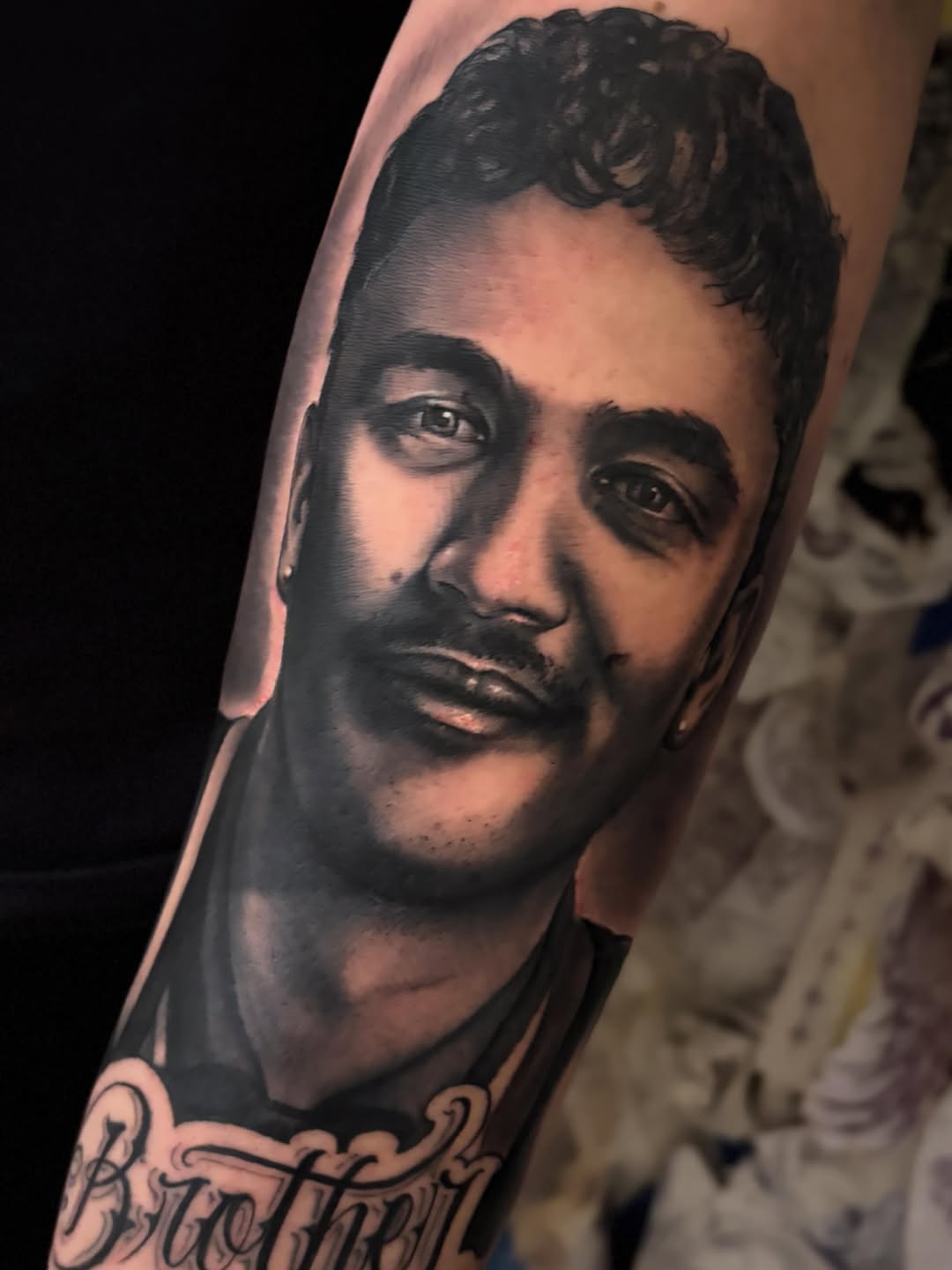 Tattoo by @italoholietattoo — realism, black_and_grey