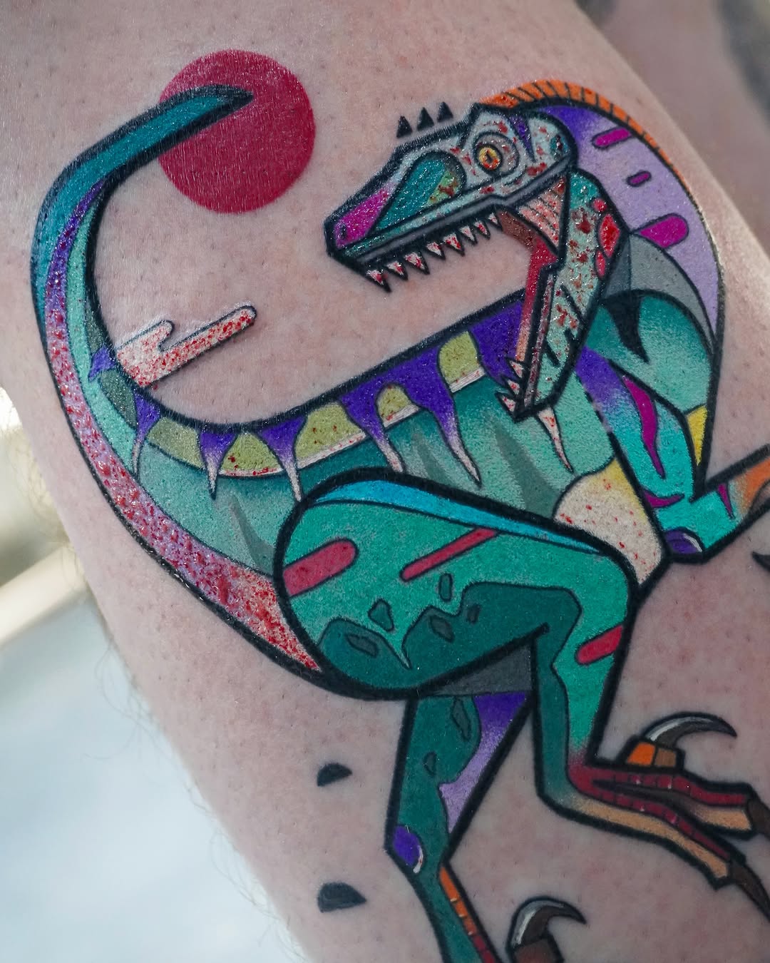 Tattoo by @hurjaesae — new_school, trash_polka