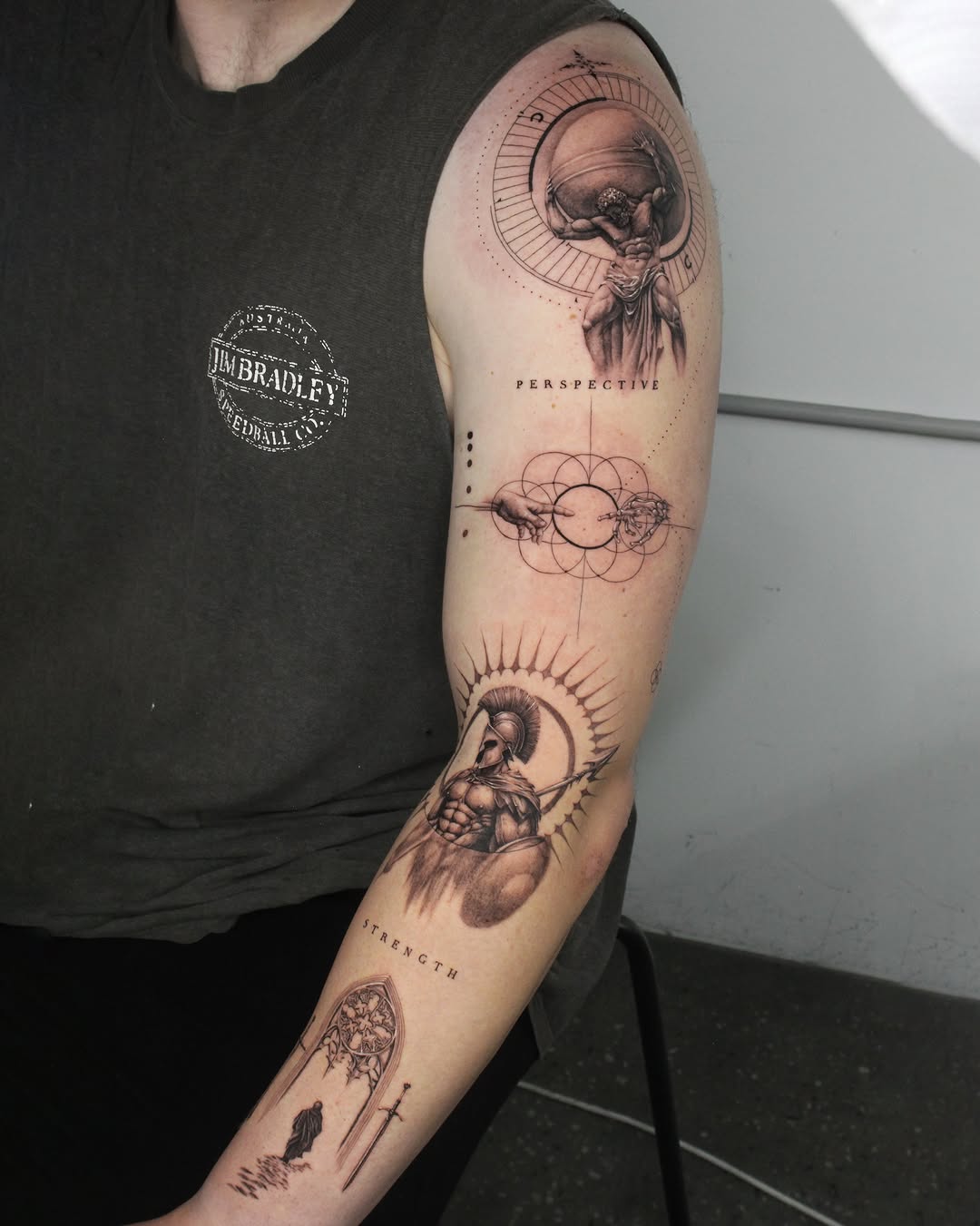 Tattoo by @ej.mireu_ink — black_and_grey, realism