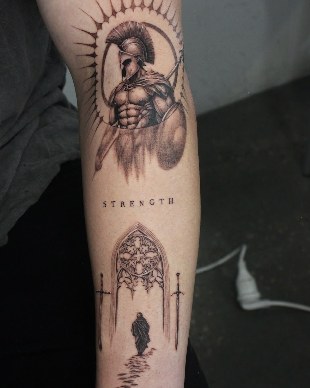 Tattoo by @ej.mireu_ink — realism, black_and_grey