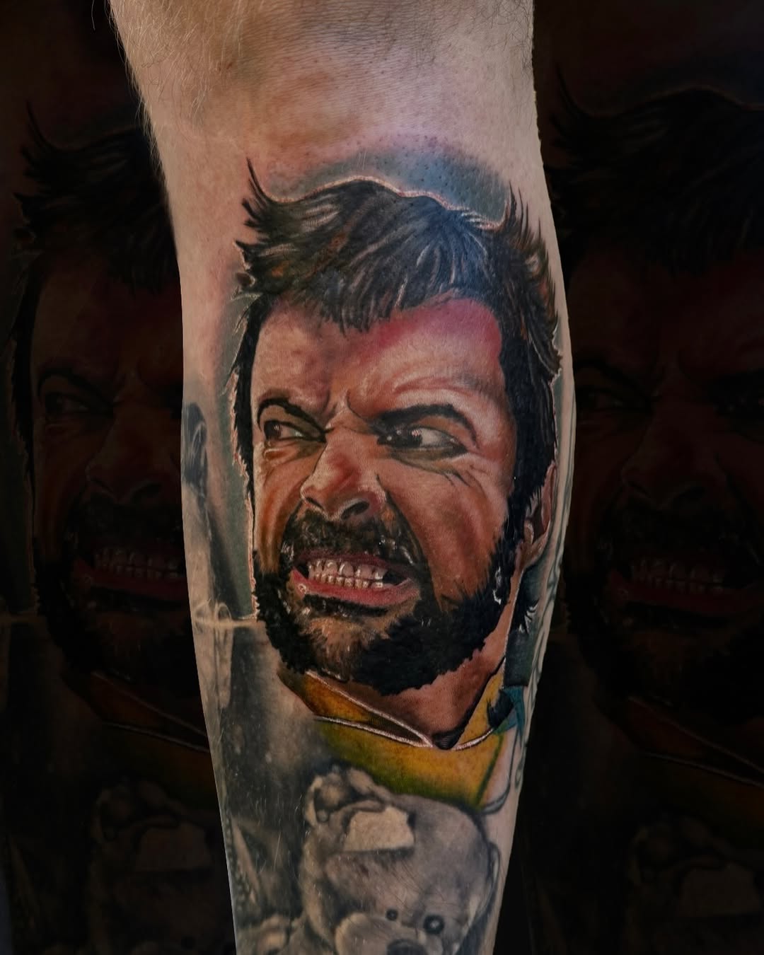 Tattoo by @devilismycopilot — realism, dark_realism