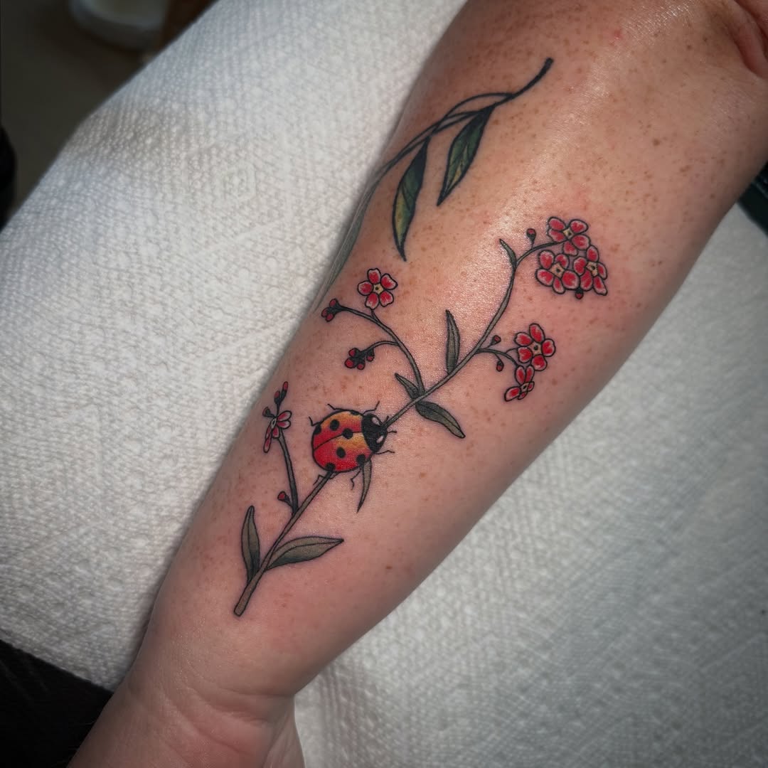 Tattoo by @lyndzetattoos — watercolor
