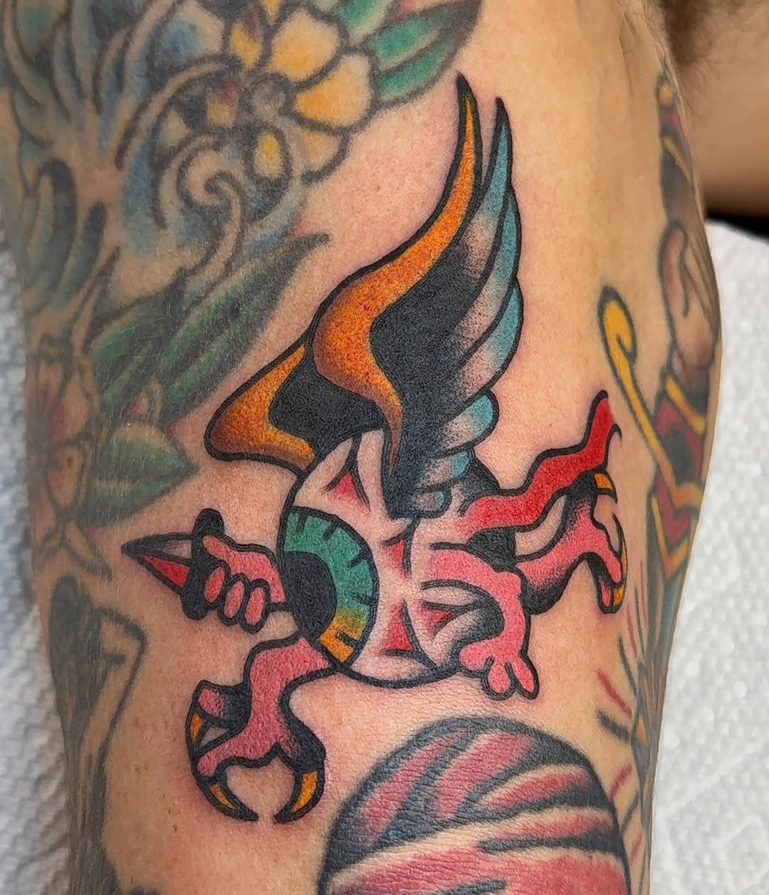Tattoo by @vayiatattoos β american_traditional, illustrative