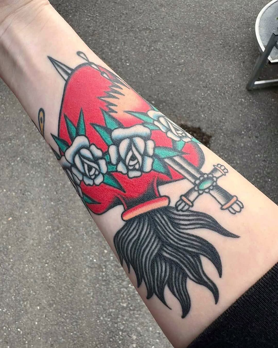 Tattoo by @homesicktat2 — american_traditional