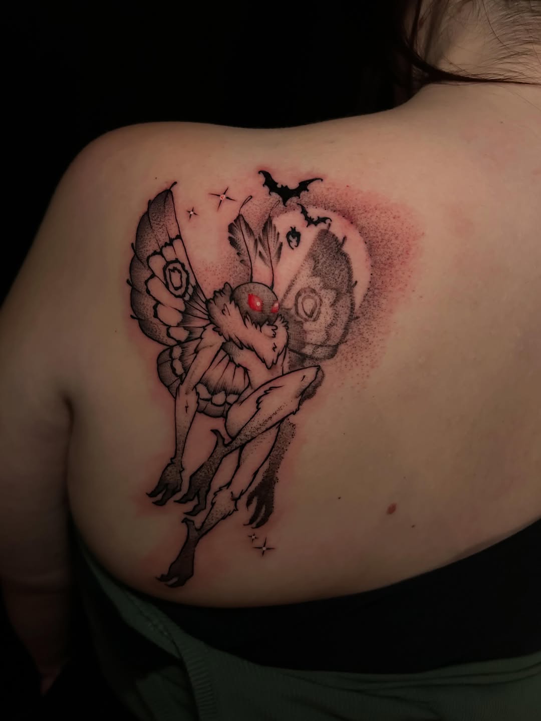 Tattoo by @backhandedculture — black_and_grey, illustrative