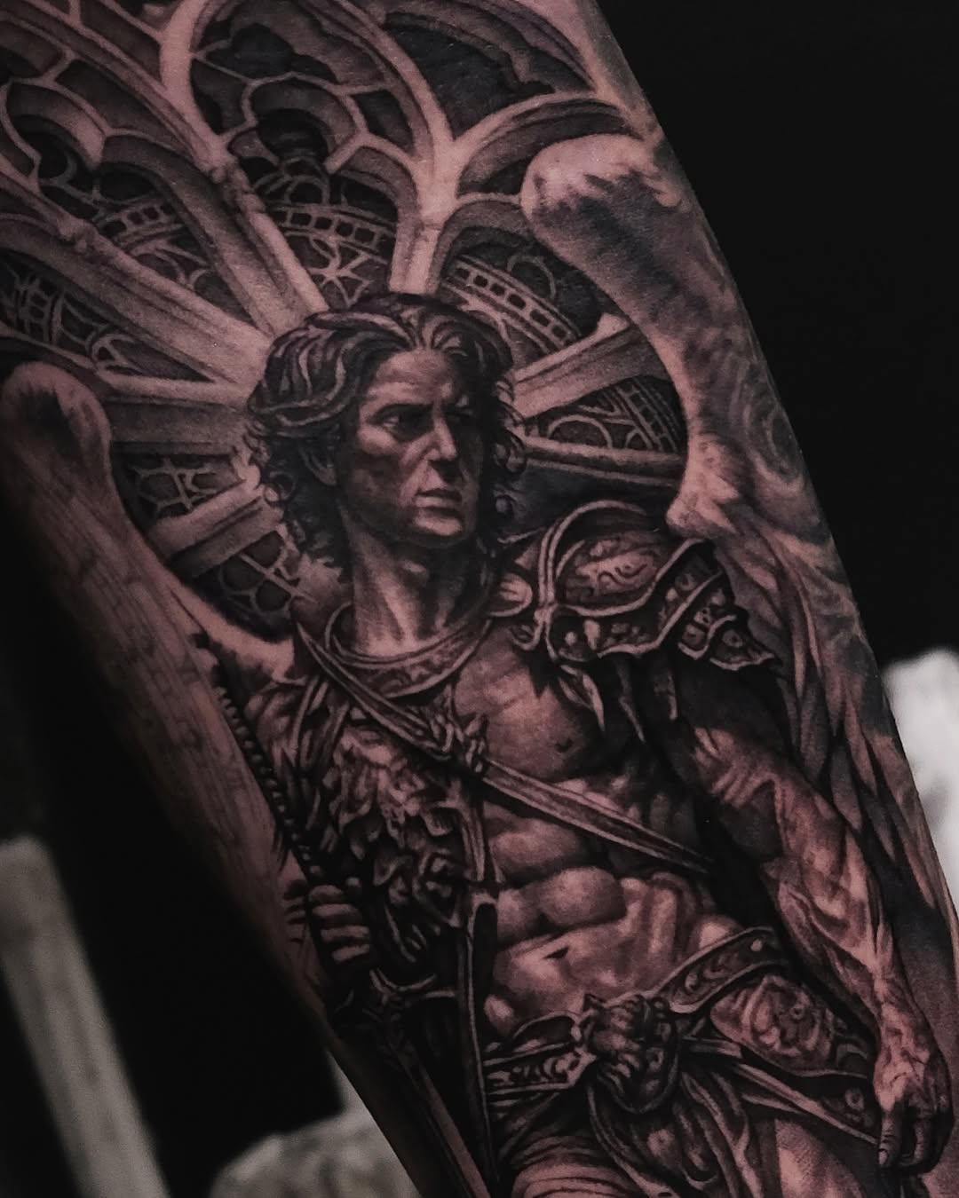 Tattoo by @by.daho โ realism, black_and_grey