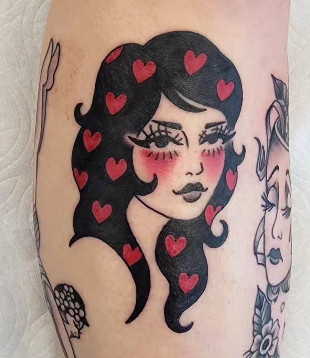 Tattoo by @tattooschmutz โ american_traditional, illustrative