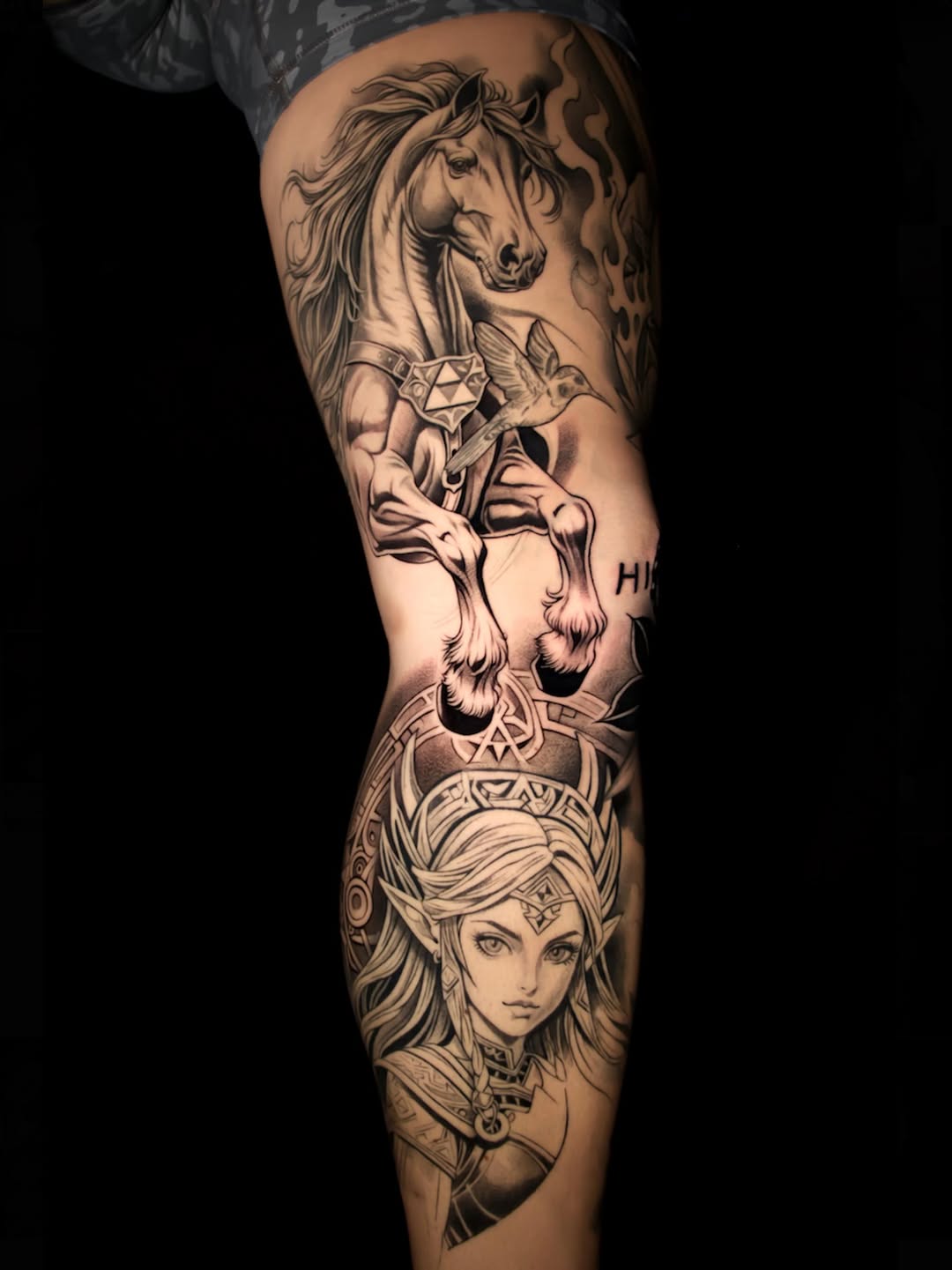 Tattoo by @marklemaytattoos_ โ realism, black_and_grey