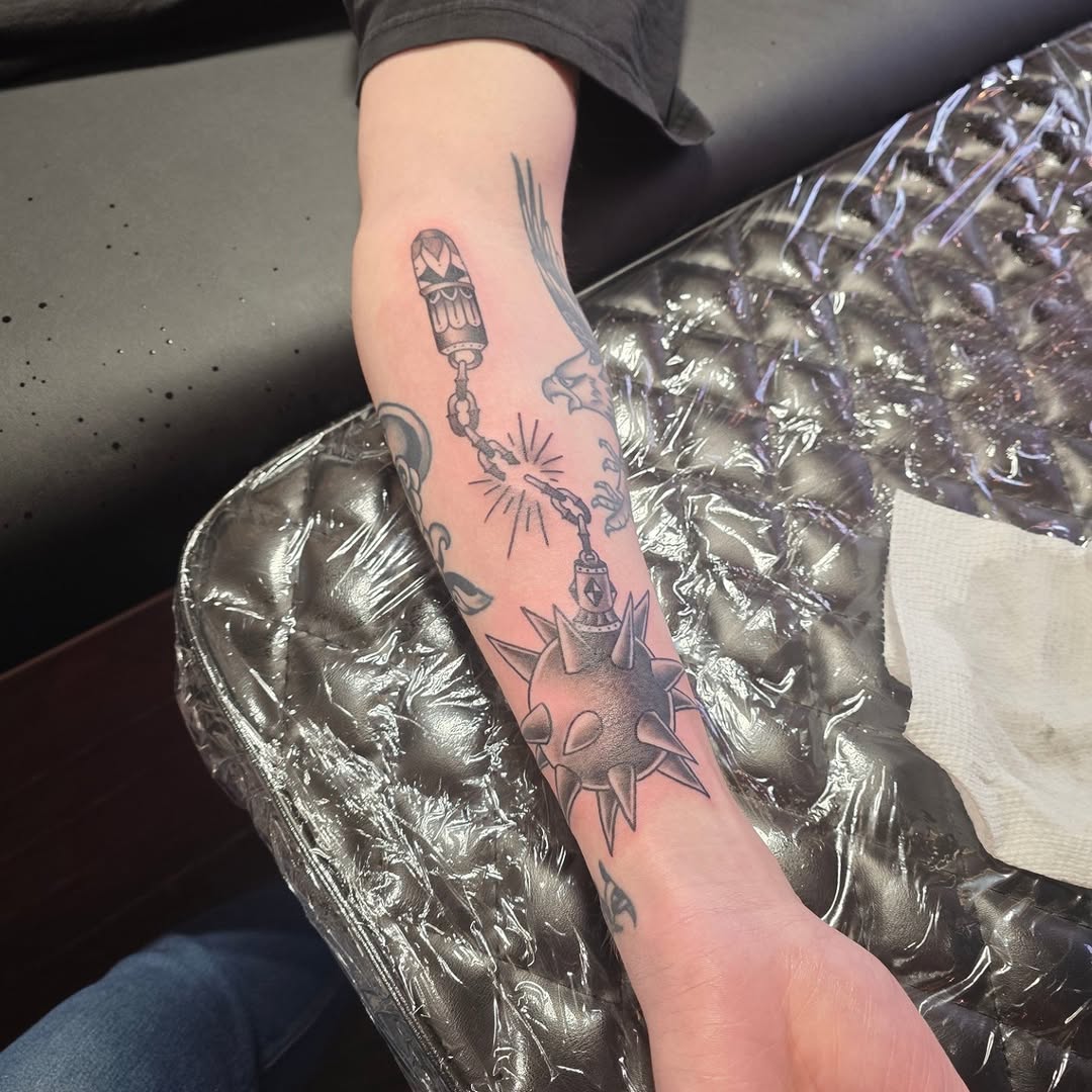 Tattoo work at Inkin' the Coast Tattoo Festival 2026