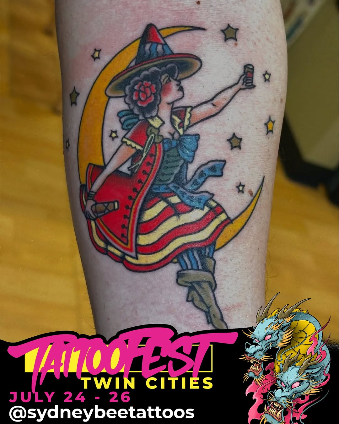 Tattoo by @sydneybeetattoos — american_traditional