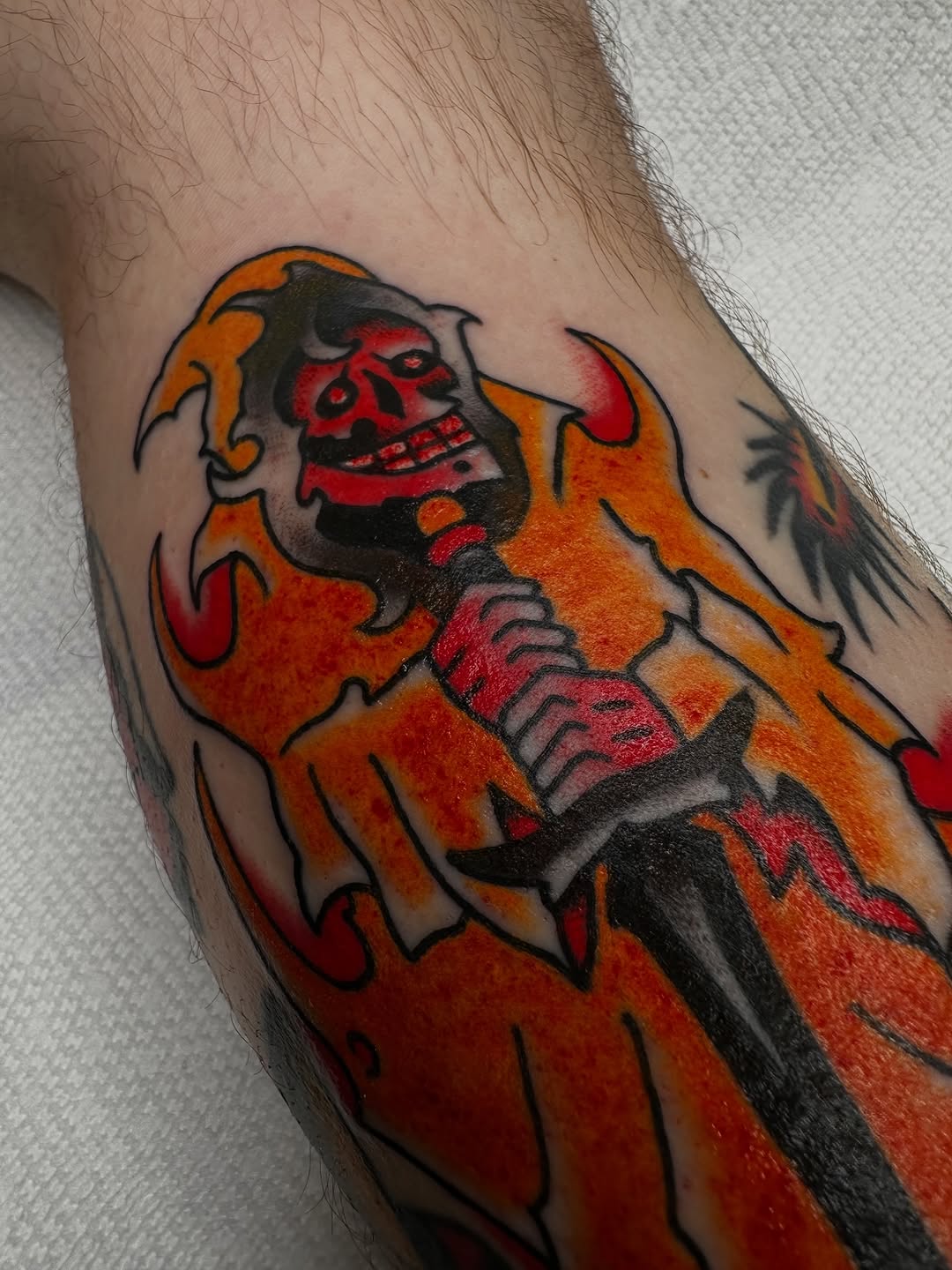 Tattoo by @sean.foxthorn.tattoo — american_traditional, illustrative