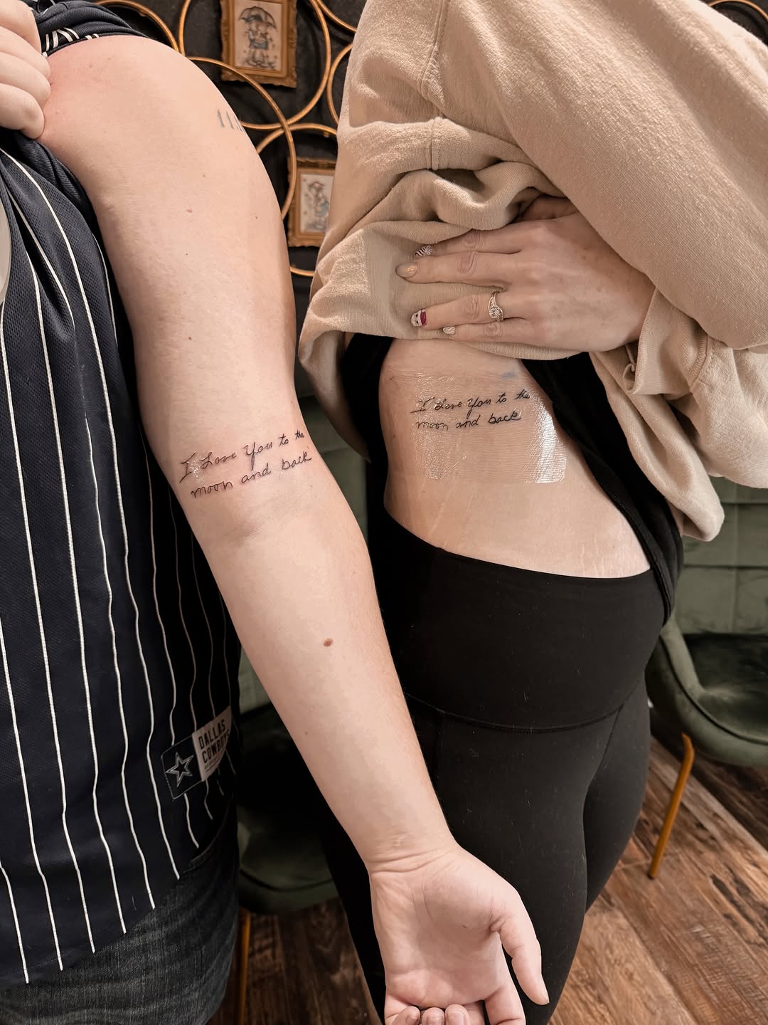 Tattoo by @jamywinters_ink_nails — lettering_script, fine_line