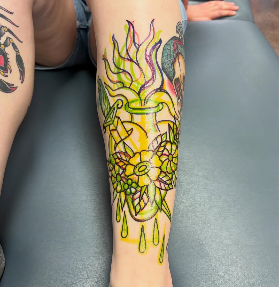 Tattoo by @jakobristau — american_traditional, illustrative