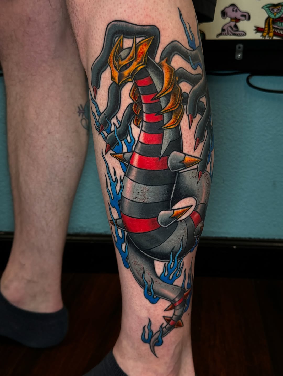 Tattoo by @inkyfruits โ anime, new_school