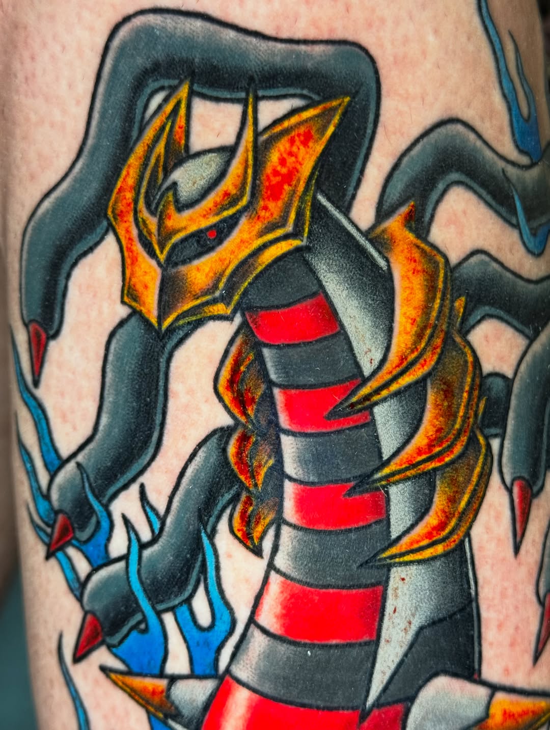 Tattoo by @inkyfruits โ new_school, anime