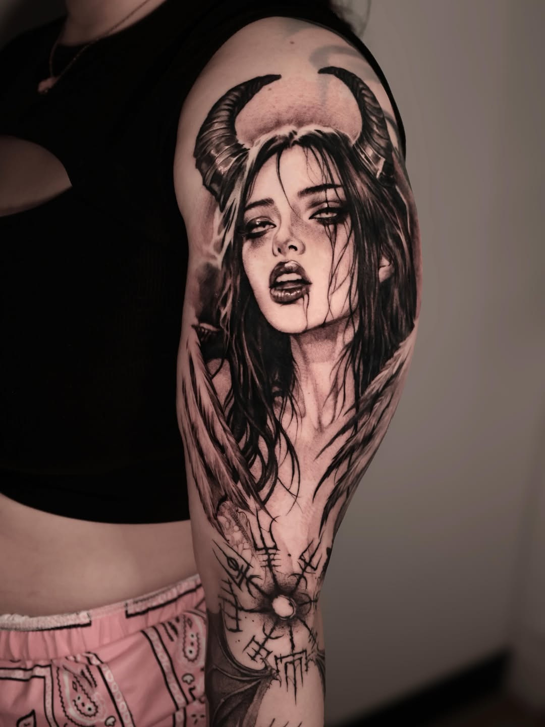 Tattoo by @horror_tattoo — dark_realism, illustrative