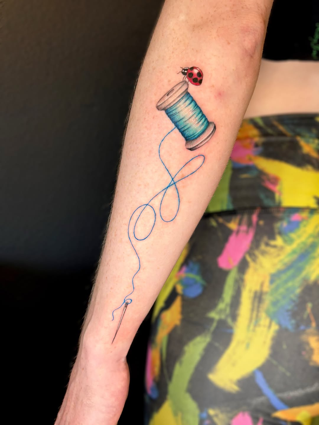 Tattoo by @tats_by_bcatt — illustrative, fine_line