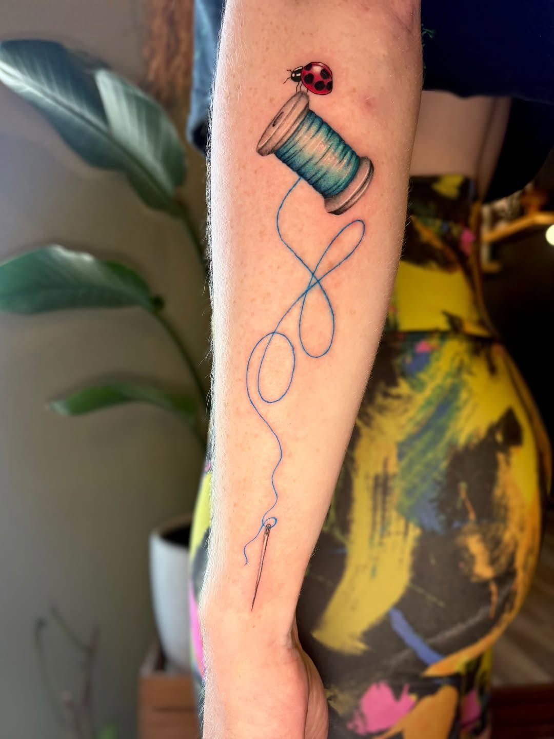 Tattoo by @tats_by_bcatt — illustrative, fine_line