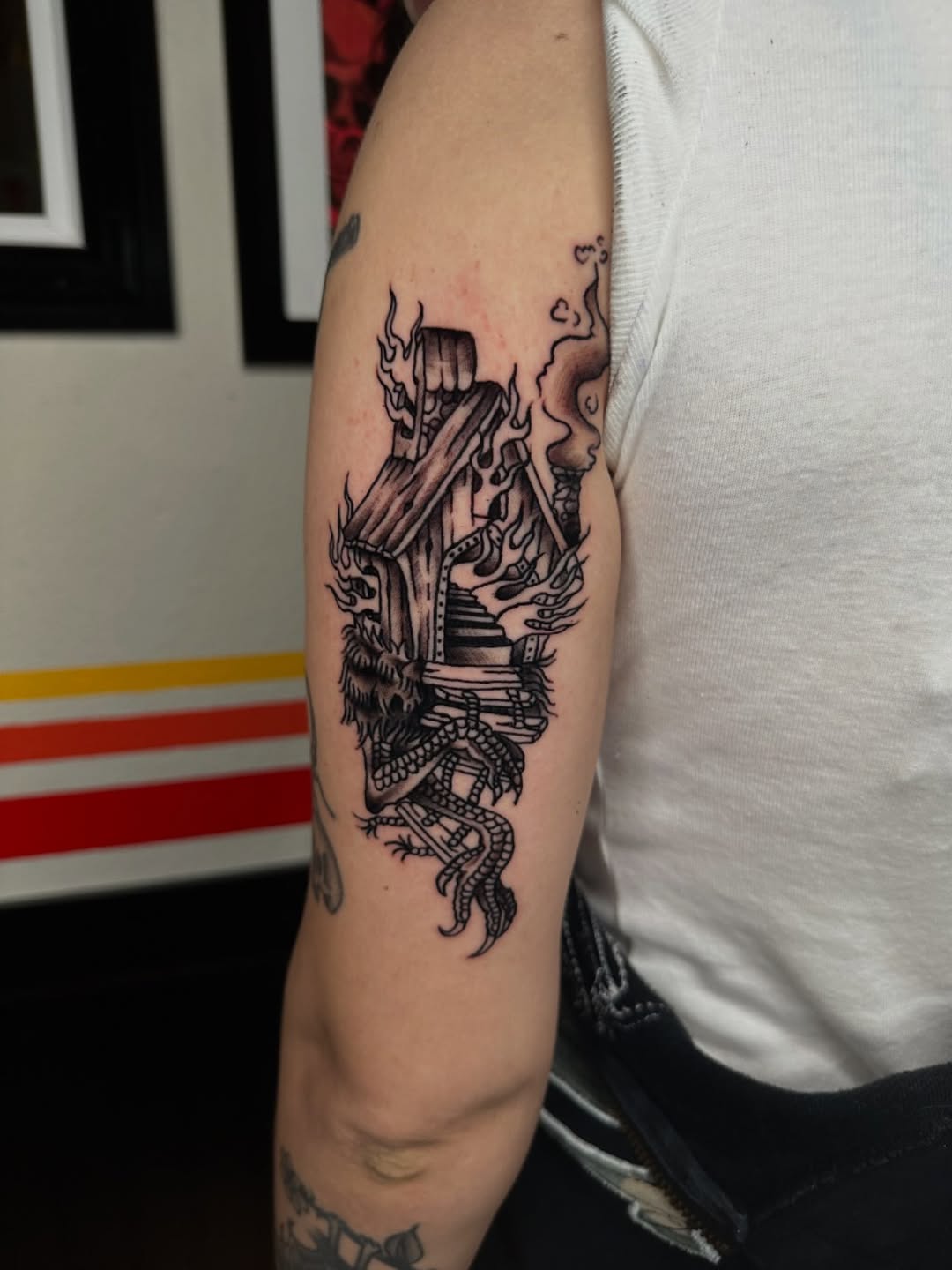 Tattoo by @zoinkx.tattoo — american_traditional, illustrative