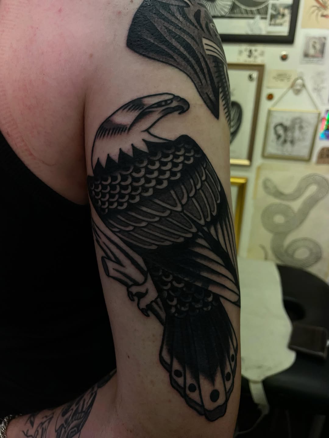Tattoo by @jt_atkinstattoo — american_traditional, black_and_grey