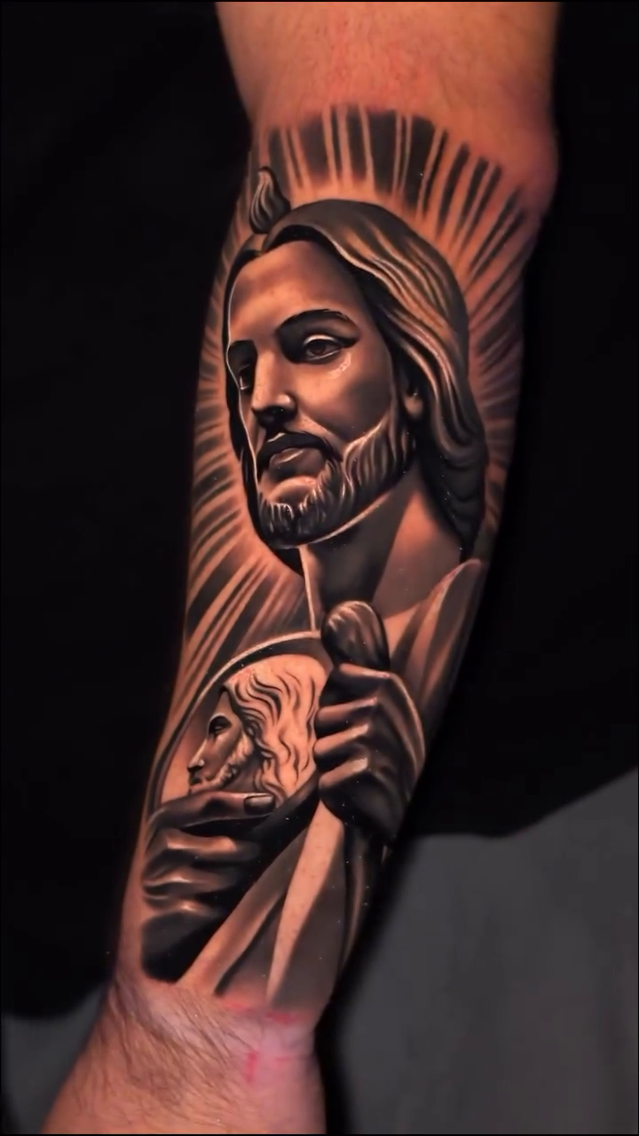 Tattoo by @temperism1 β black_and_grey, realism