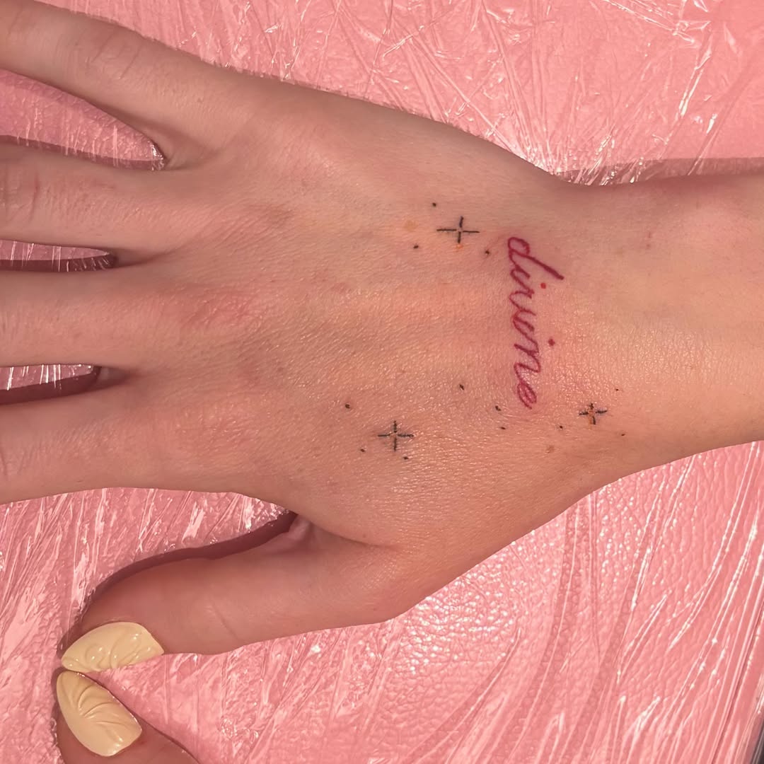 Tattoo by @radioactivewastemachine — lettering_script, fine_line