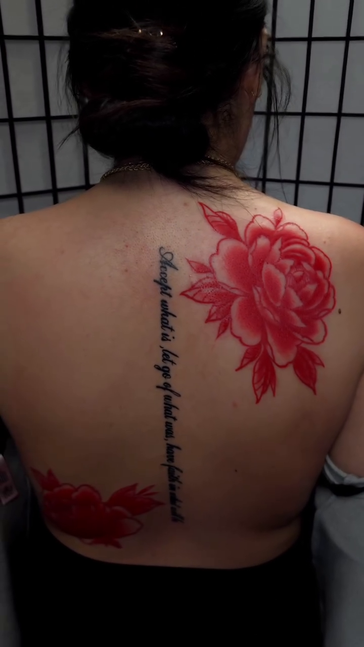 Tattoo by @creaturesink — lettering_script