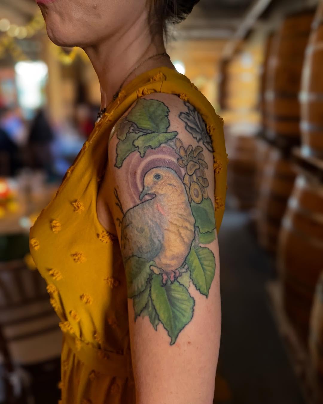 Tattoo by @megwaitattoos โ realism, fine_line