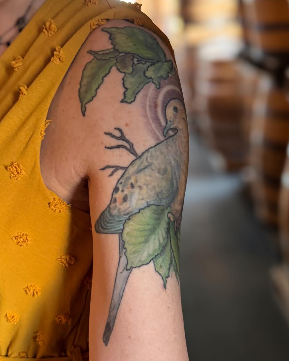 Tattoo by @megwaitattoos โ realism, black_and_grey