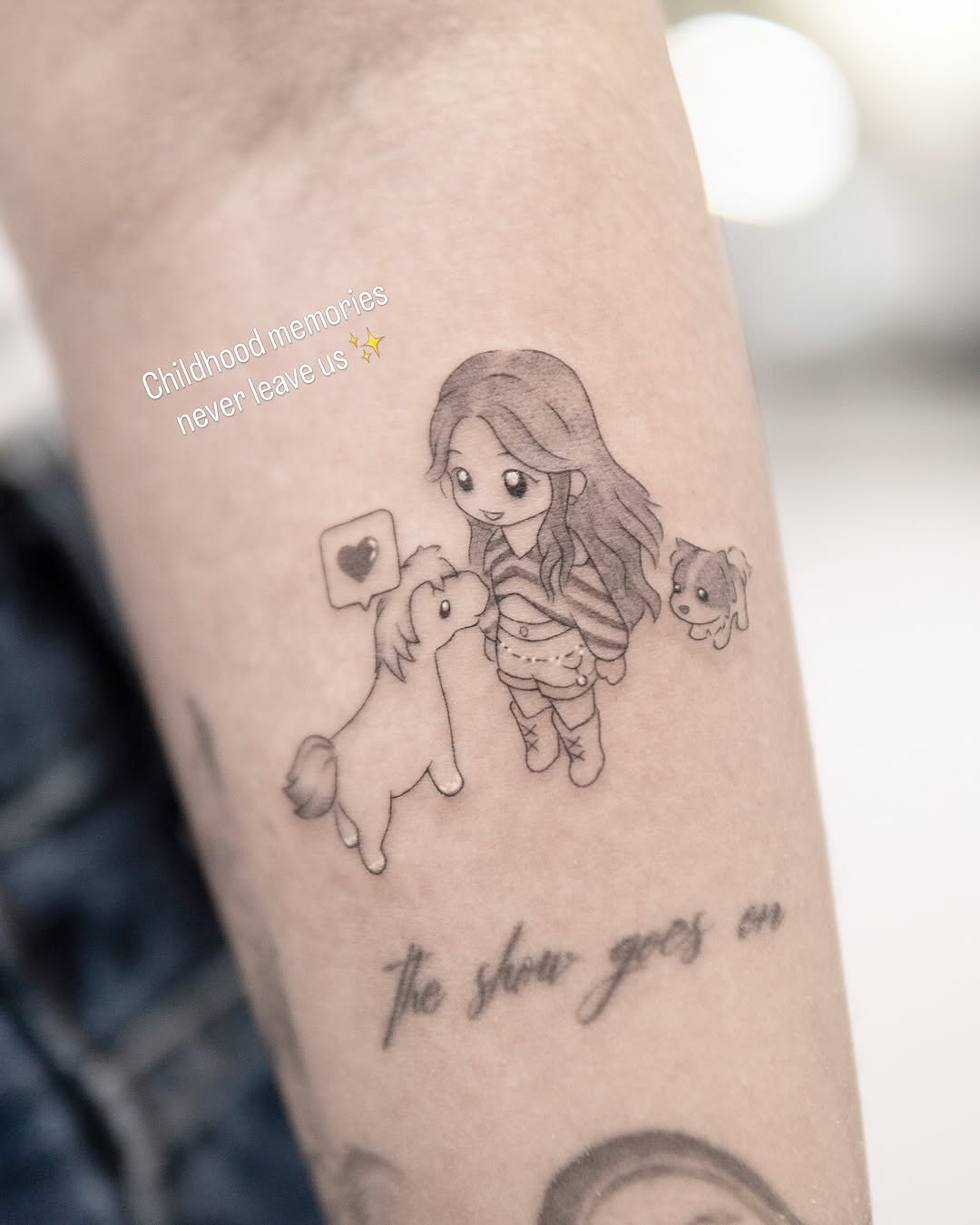 Tattoo by @joeysneedle — illustrative, fine_line