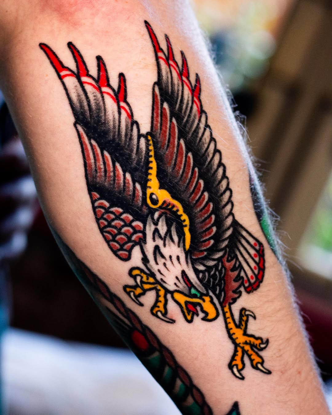 Tattoo by @miguelcomintattooer โ american_traditional