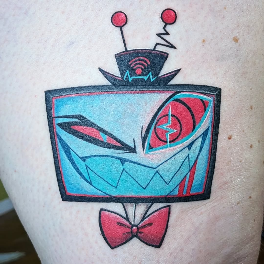 Tattoo by @inkedmongoose — new_school