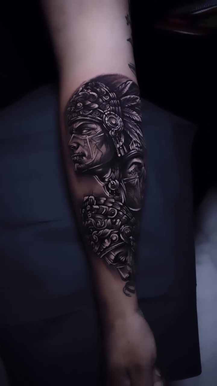 Tattoo by @ronaldinktattoo — black_and_grey, realism