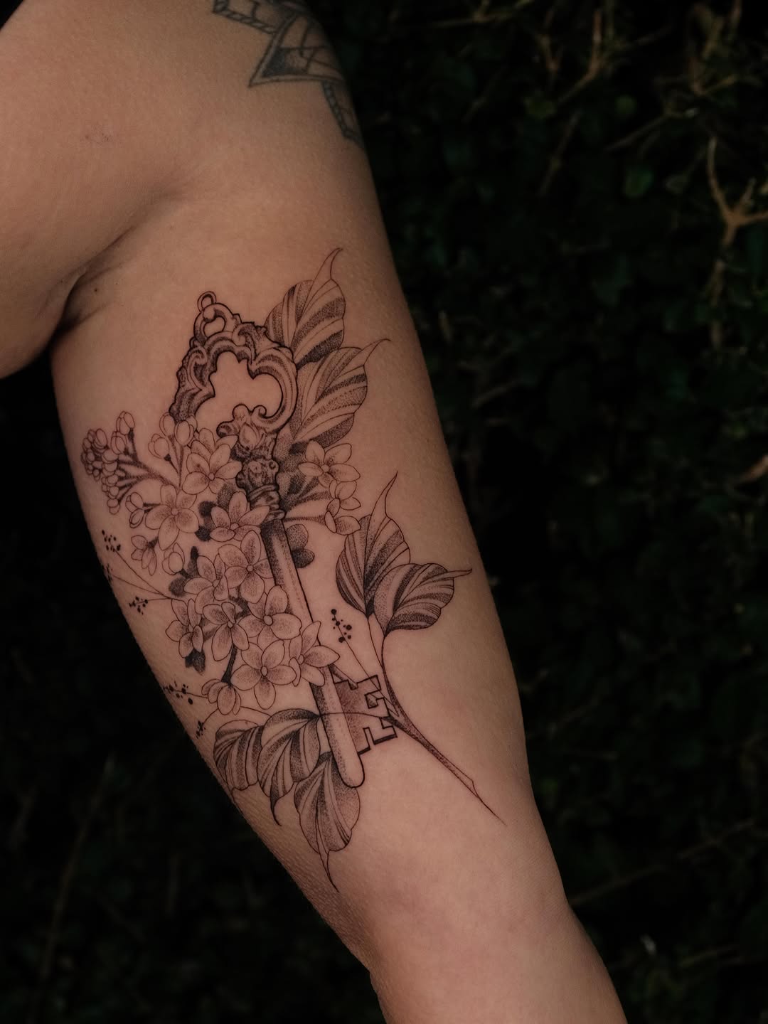 Tattoo by @joeyjazztattoos — illustrative, black_and_grey