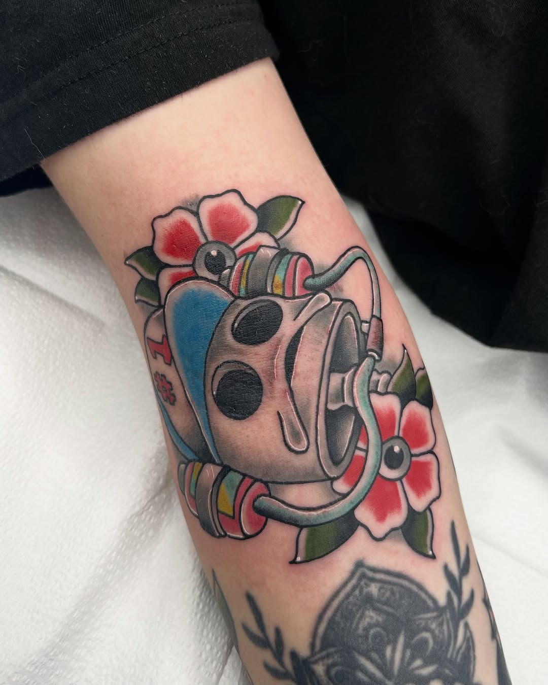 Tattoo by @noahcrowtattoo — american_traditional, illustrative