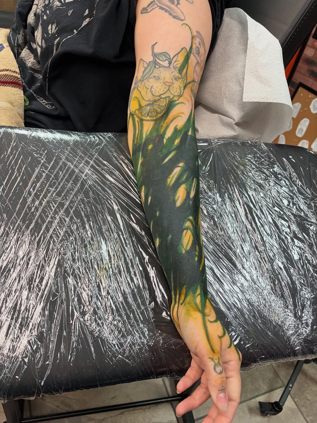 Tattoo by @bodyartbyalia — illustrative, new_school